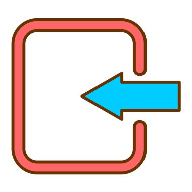 ok simgesi vektör illüstrasyonu