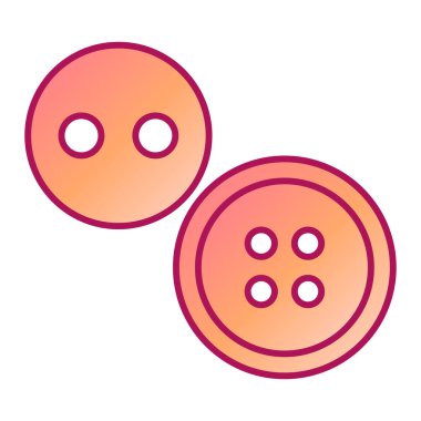 Dikiş konsepti modern ikon vektör çizimi 