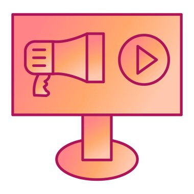 seo modern simgesinin vektör illüstrasyonu