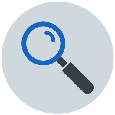 Ara. Web simgesi basit illüstrasyon