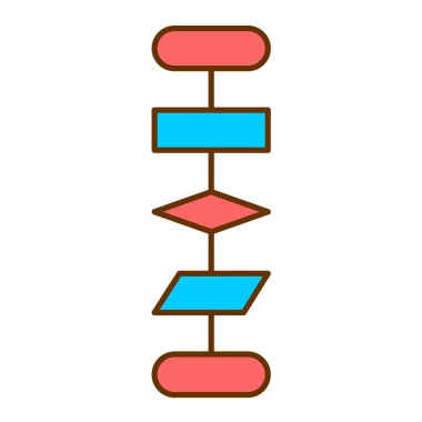 İş ve finans simgesinin vektör illüstrasyonu