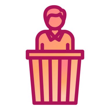 insanlar düz vektör simgesi