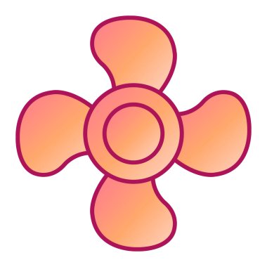 Hayran ikonu. Web için dövme vektör simgelerinin özet çizimi