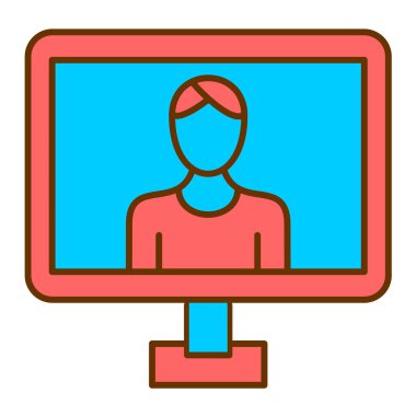 bilgisayar simgesi, vektör illüstrasyonu