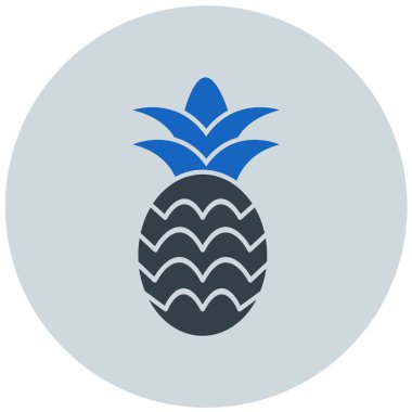 ananas vektör simgesi