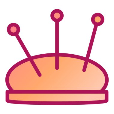 Dikiş konsepti modern ikon vektör çizimi 