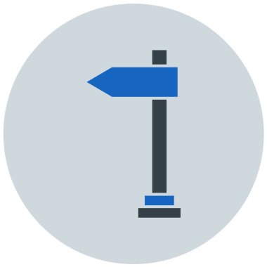 Yol tabelası. Basit tasarım