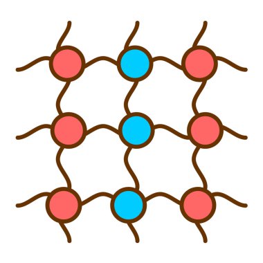 Çizgi film simgesinin vektör çizimi
