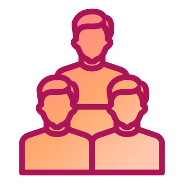 insanlar simge vektör illüstrasyonu