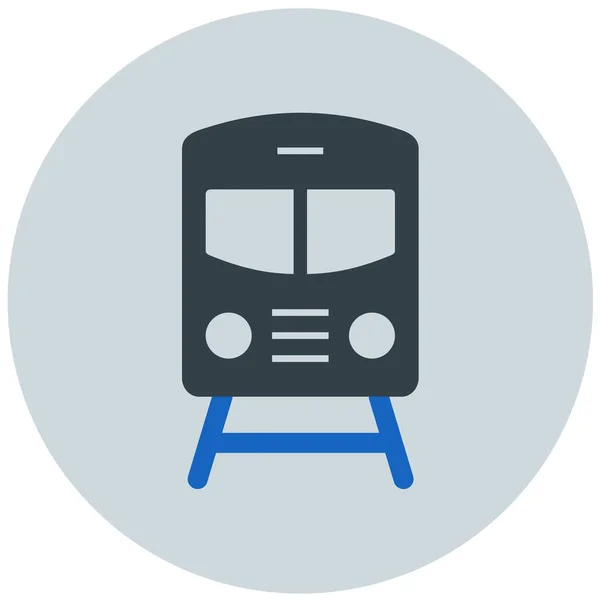 Tren Icono Vector Ilustración — Archivo Imágenes Vectoriales