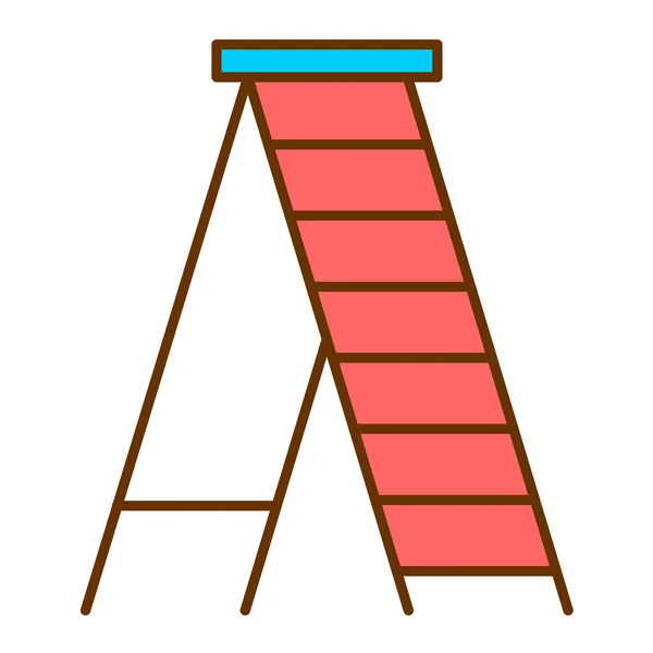 Ladder Modern Icon Vector Illustration — Image vectorielle