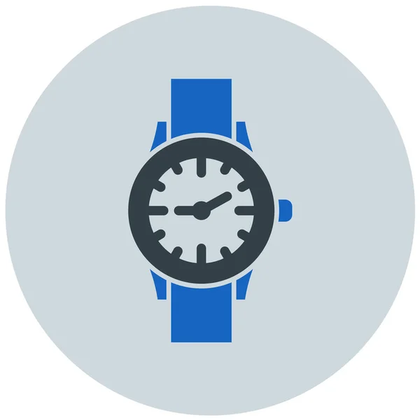 Montre Icône Web Illustration Simple — Image vectorielle