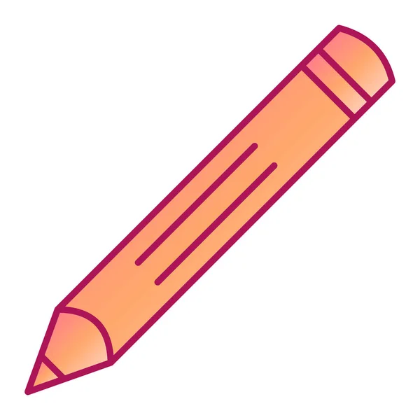 Bleistift Symbol Vektor Illustration — Stockvektor