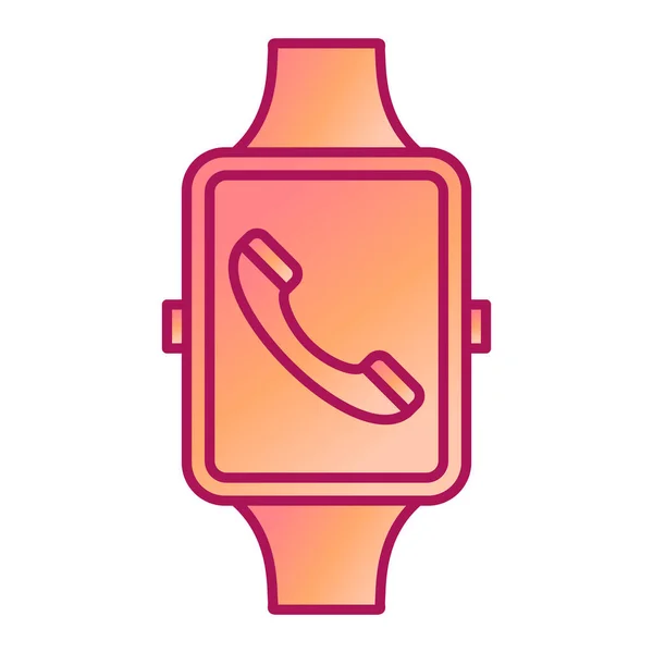 Smartwatch Smartphone Mobile Phone Vector Illustration — Stock Vector