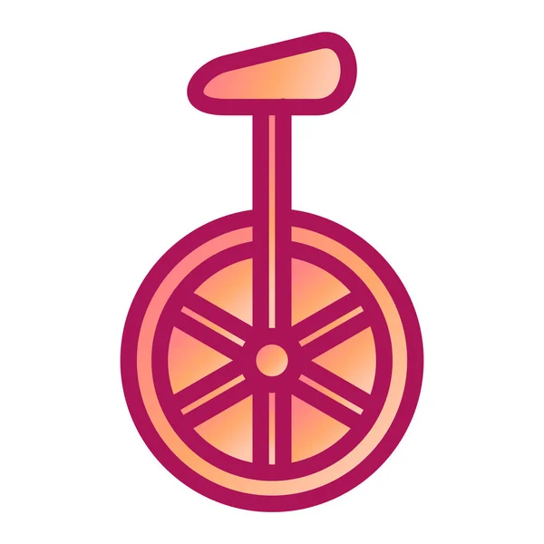 Bicicleta Icono Web Diseño Simple — Archivo Imágenes Vectoriales
