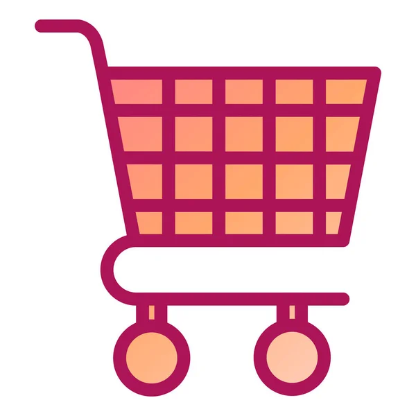 Shopping Cart Icon Vector Illustration Graphic Design — Stock Vector