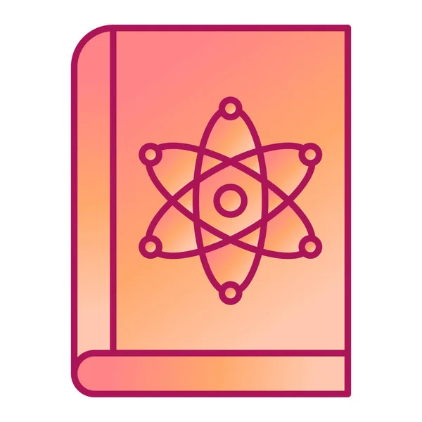 Ikona Atomu Nauki Prosty Wektor Ilustracji — Wektor stockowy
