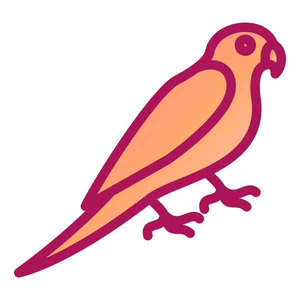 Illustration Vectorielle Icône Oiseau Mignon Design — Image vectorielle