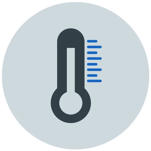 Температура Сучасна Іконка Векторна Ілюстрація — стоковий вектор