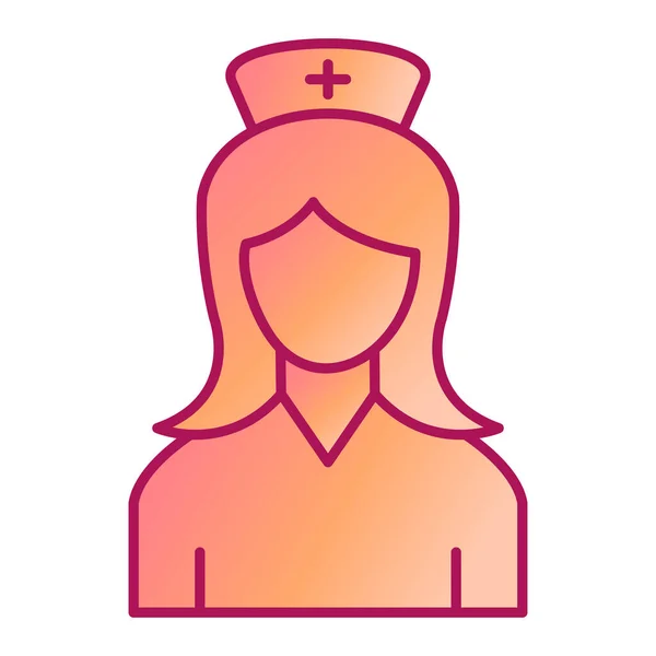 Female Doctor Line Style Icon Vector Illustration Design — 스톡 벡터