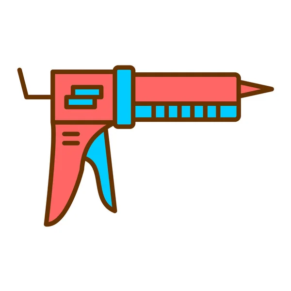 Иконка Клеевого Пистолета Векторная Иллюстрация — стоковый вектор