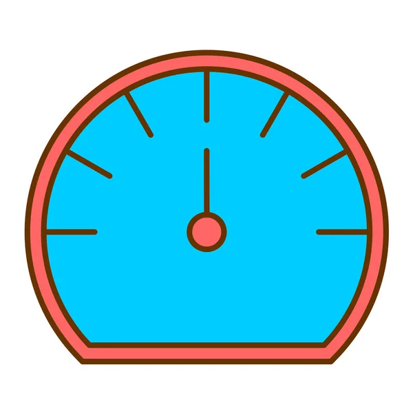 Ilustração Vetorial Único Ícone Isolado Relógio —  Vetores de Stock