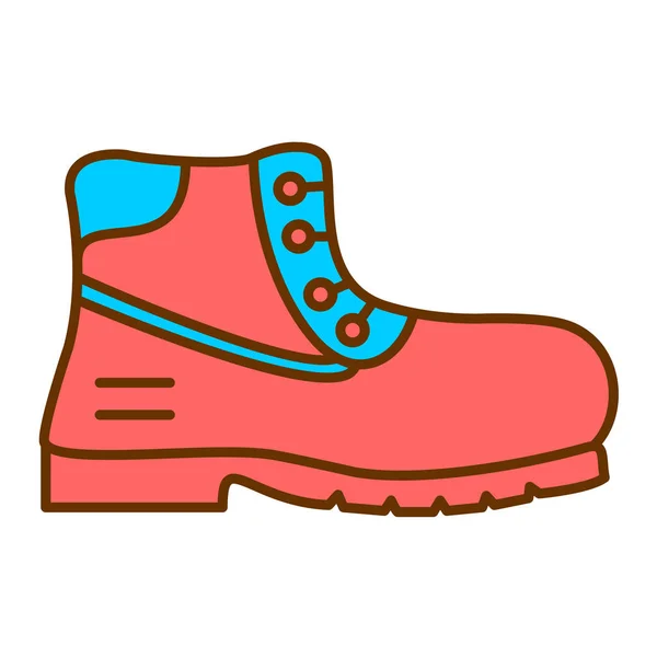 Boot Ikon Vektor Illustration — Stock vektor