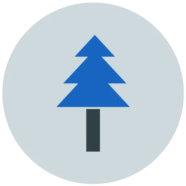 Δέντρο Web Εικονίδιο Απλή Απεικόνιση — Διανυσματικό Αρχείο