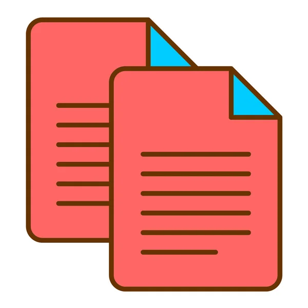 File Folder Простая Иллюстрация — стоковый вектор