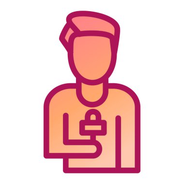 Doktor Simge vektör illüstrasyonu