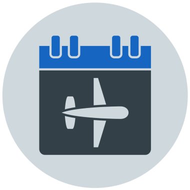 Uçak. Web simgesi basit illüstrasyon