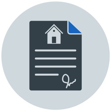 Belge. Web simgesi basit illüstrasyon