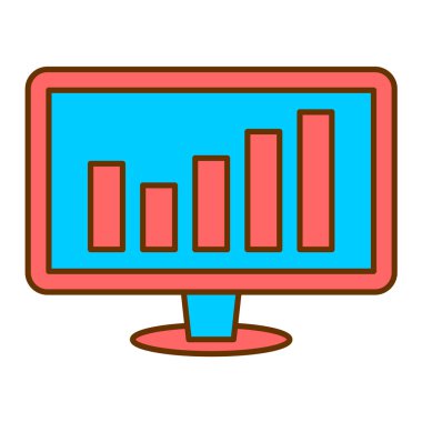 seo modern simgesinin vektör illüstrasyonu