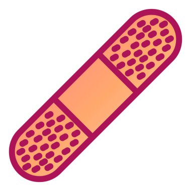 Kan bandı ikon vektör illüstrasyonu