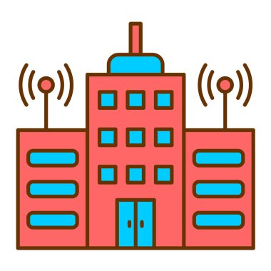 Wiifi Kulesi. Basit illüstrasyon