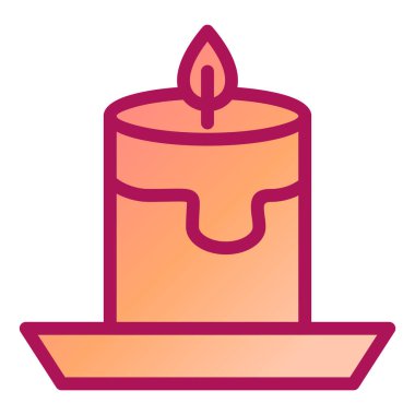 Mum. Web simgesi basit illüstrasyon