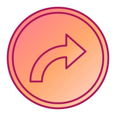 ok simgesi vektör illüstrasyonu