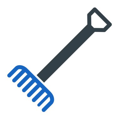 Tırmık. Web simgesi basit illüstrasyon