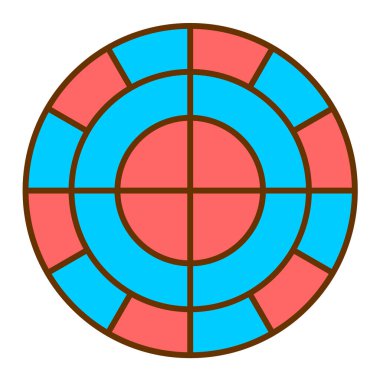 seo modern simgesinin vektör illüstrasyonu