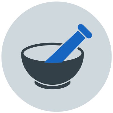 Havan topu. Web simgesi basit illüstrasyon