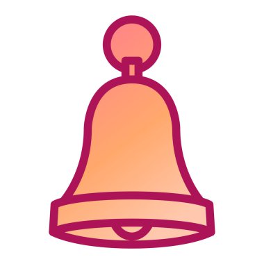 Çan simgesi vektör illüstrasyonu