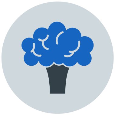 Ağaç. Web simgesi basit illüstrasyon