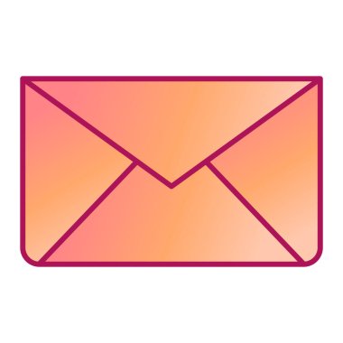 zarf e- posta simgesi vektör illüstrasyon grafik tasarımı