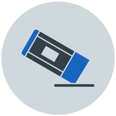 Kalem. Web simgesi basit illüstrasyon