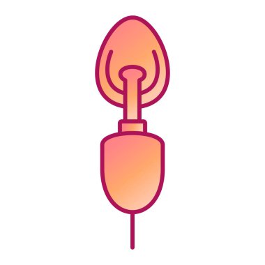 Kürek simgesi vektör illüstrasyon tasarımı