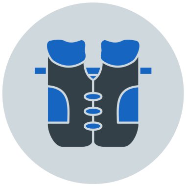 Şort. Web simgesi basit illüstrasyon