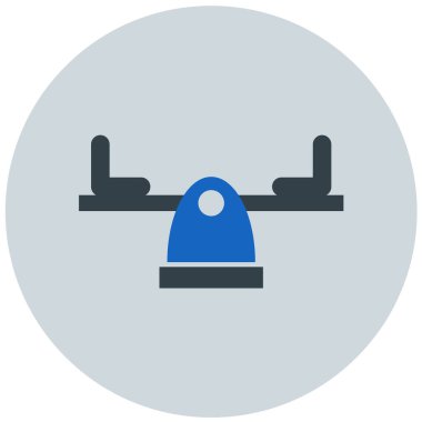 Swing simgesinin vektör illüstrasyonu