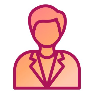 avatar. Web simgesi basit tasarım