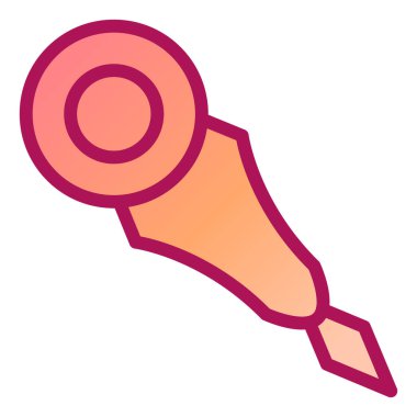 Saç kurutma makinesi. Basit resimleme