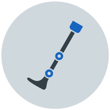 ayak simgesi, vektör illüstrasyonu basit tasarım